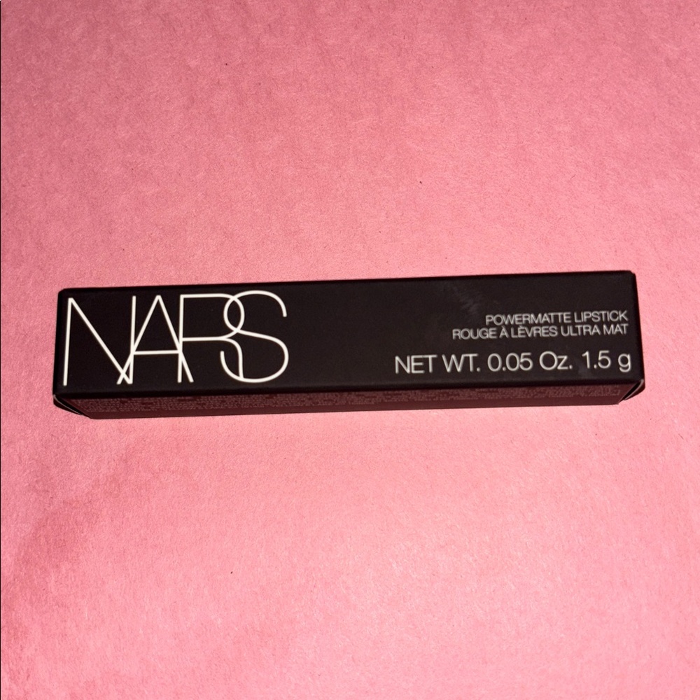 NARS Powermatte Lipstick in Black and Pink